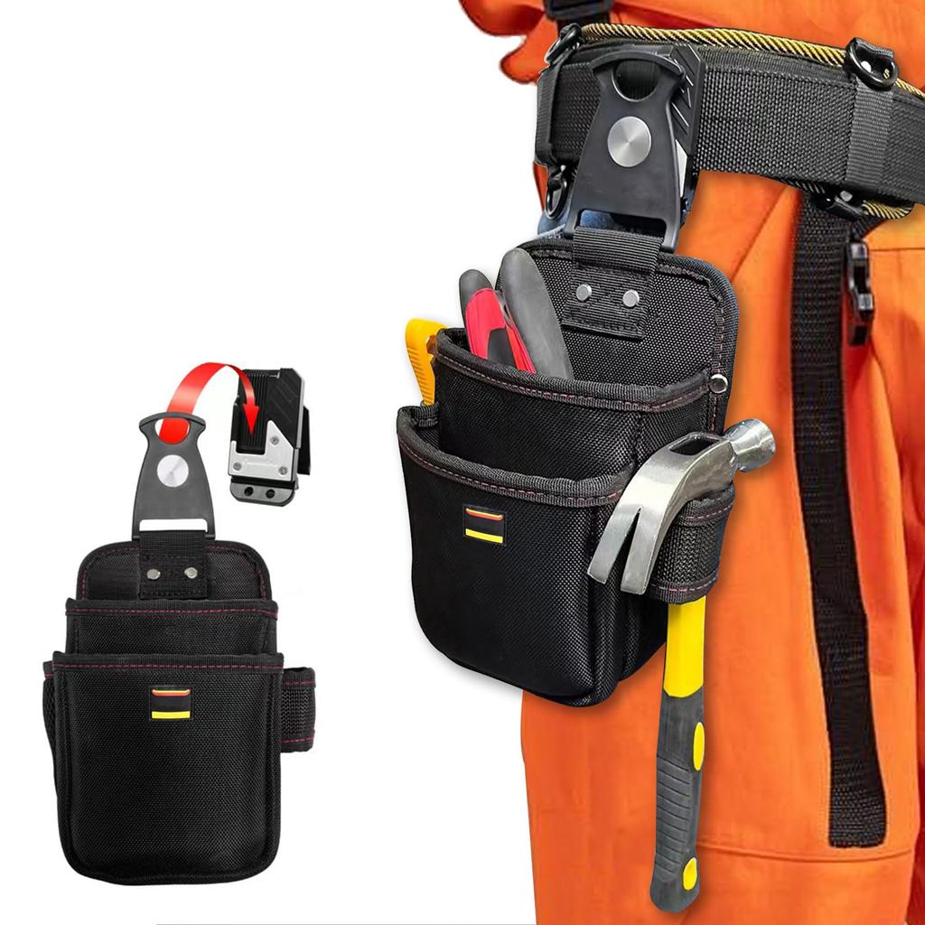 SGEBD Waist Nail Professional Waist Pouch with Detachable Tool Tool Small Item Waistline Work Nylon Durable Pouch, Pouch, Electrician's Holder, Pouch,