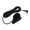 Microfone de carro portátil de 3,5 mm com cabo de 9,85 pés para unidade principal do veículo, DVDs Bluetooth, rádio estéreo player -32DB