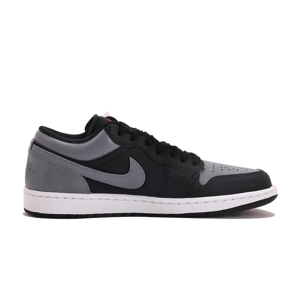 Jordan Air Jordan 1 Abrasion Resistant Coverage Low top Vintage Basketball Shoes Unisex Black Gray 553558-067(Team-SBOX)-Random packaging bags