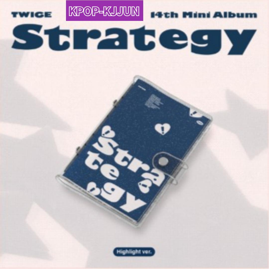

TWICE 14th Mini Album STRATEGY (Выделите версию.) 1ea