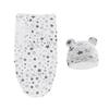 European & American Newborn Swaddle Wrap - Infant Sleeping Bag, Anti-Kick Quilt for Delivery Room