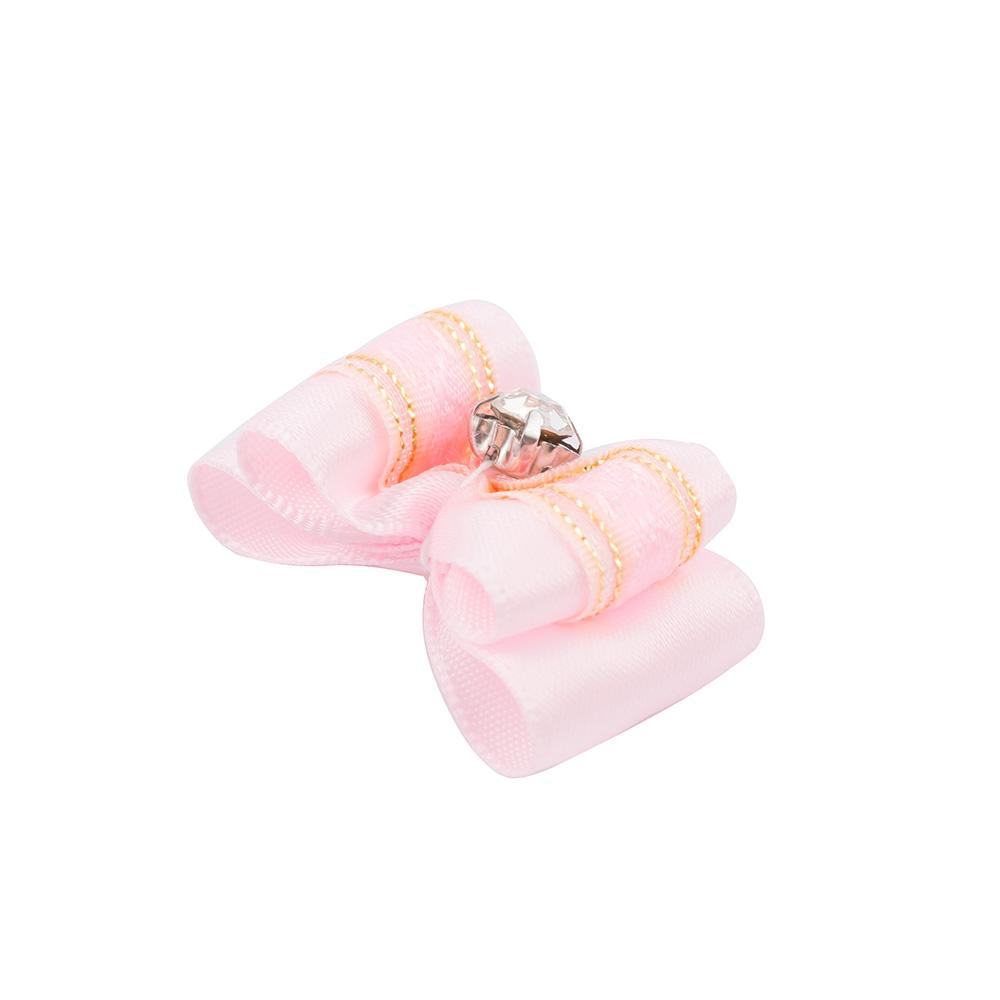 Dog Cat Pet Rhinestone Handmade with Rubber Band Small Dogs Puppy Products Grooming Accessories