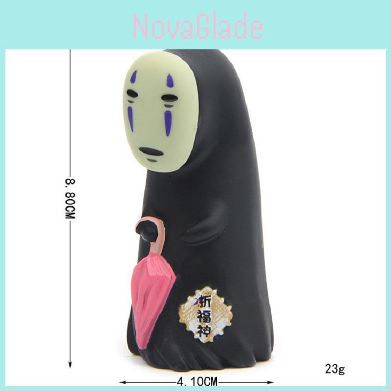 Versatile And Charming Anime Chihiro Spirited Away No Face Faceless Man Cake Decoration Action Figures For Every Event