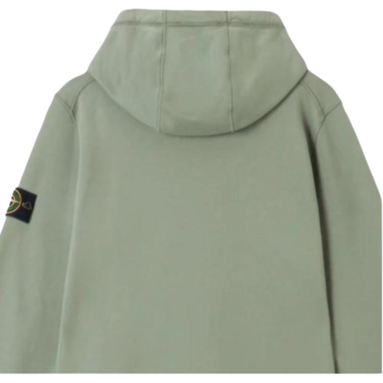 Stone Island Hooded Zip Kangaroo Pocket Long Sleeve Sweatshirt Men sweatshirt K2S156100061S0051-V0055