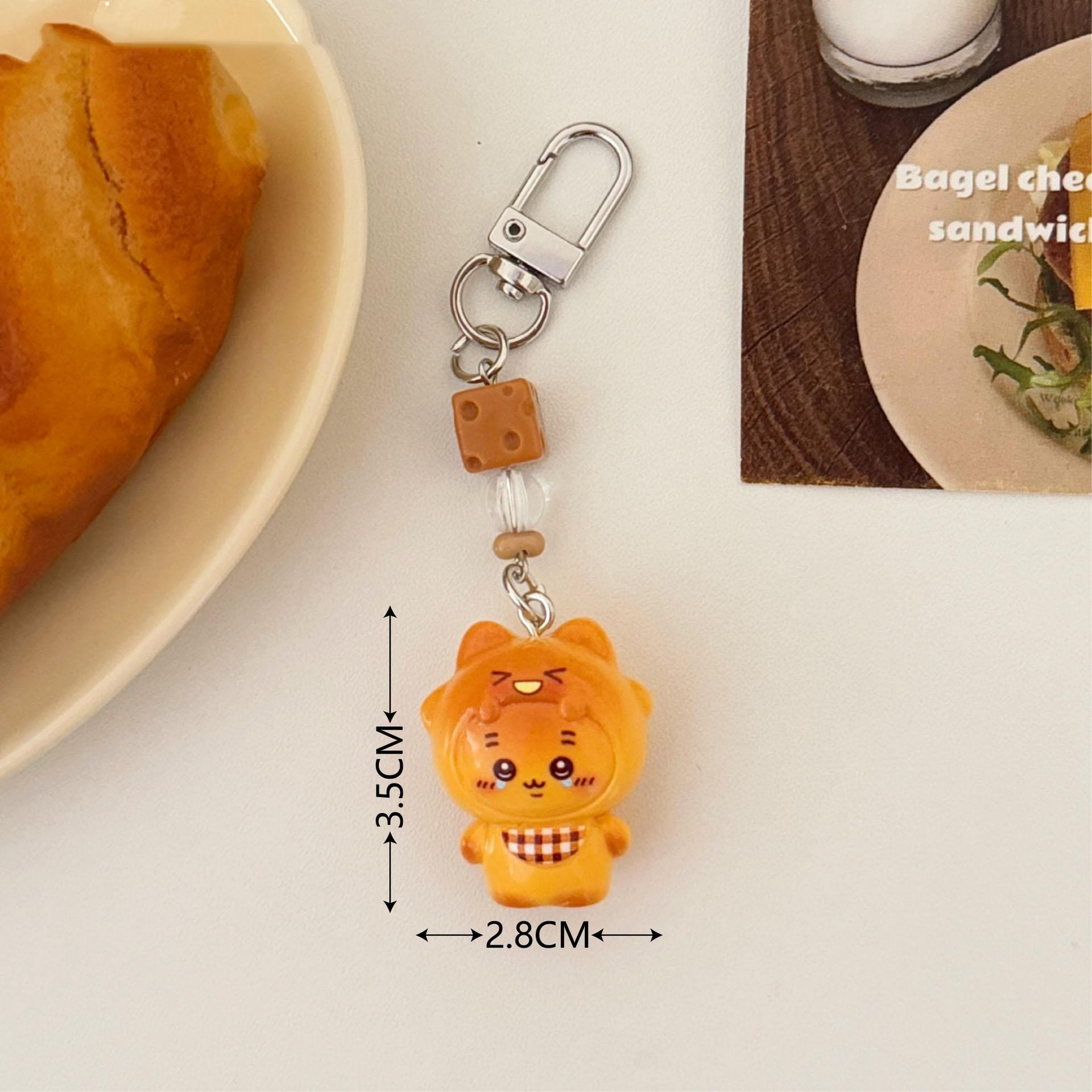 

Popular 1/3 Pcs Chiikawa 3D Animation Keychain Cute And Playful Bib Pendant Backpack Small Pendant Creative Present For Girl