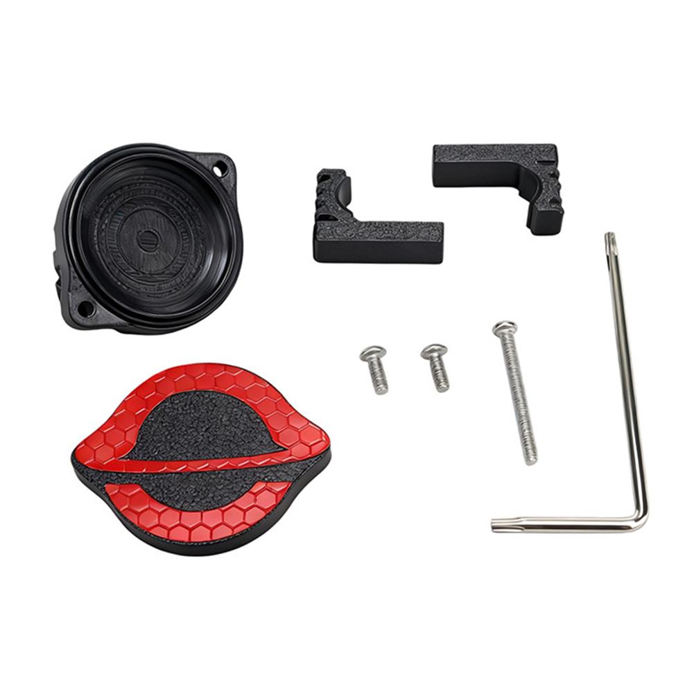 

For AirTag Bike Mount Waterproof Hidden Case Anti-Theft Saddle Reflector Taillight Bracket Protective Accessory червоний