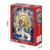 Epoch Jigsaw Auspicious Golden Dragon Includes and Score Ticket 500-Piece Puzzle, Illustration/Art, (38x53cm), 06-601s, Glue, Spatula,