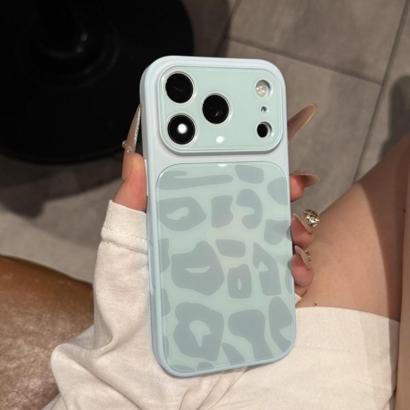 Clear Glass Back Phone Case With Camera Button IPhone 17 Pro Max 16 15 Series INS Style Protective Cover iPhone 17