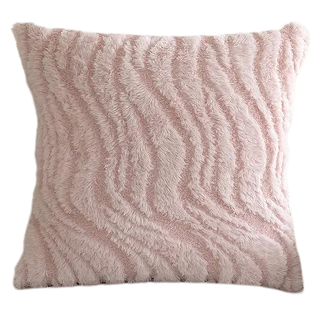 High End Water Wave Pattern Cushion Cover Durability Plushes Pillowcase Perfect for Home and Office Setting 45x45cm