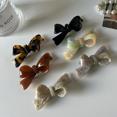 Haarnadeln und Spangen Schmetterling für Mädchen Frauen Schleife koreanische Accessoires beliebt catche Krabbe trendig führende Mode Süßigkeiten kpop neu