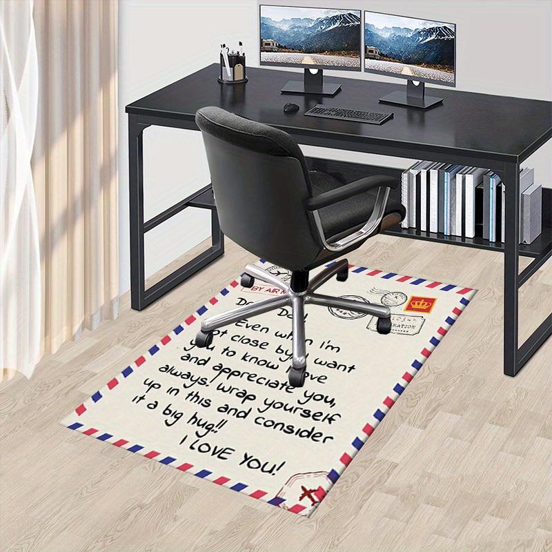 

Office Carpet: To my dad Sofa Rug for Under Chairs, Protection Mat, Air Mail Style Designa 60cm by 90cm