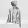 Abbigliamento Protezione Solare UPF50+ Estate Seta di Ghiaccio Sottile Traspirante Esterno Pesca Professionale Protezione Solare Abbigliamento Visiera Staccabile