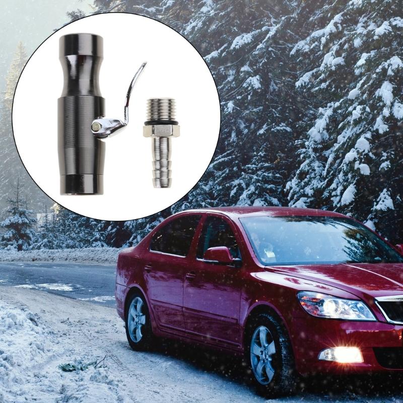 Self Locking Tire Inflator Chuck Double Teeth Air Chuck Efficient Tire Inflator Chuck Simple Installation for Car