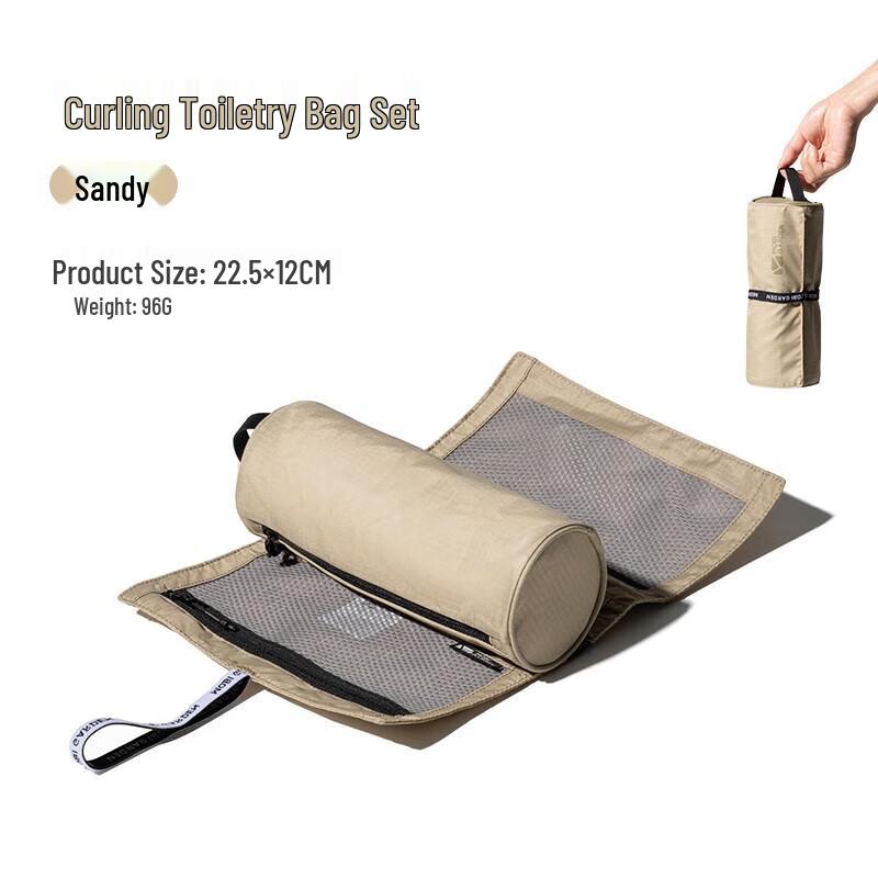Mobigarden Roll-Up Travel Toiletry Bag Set