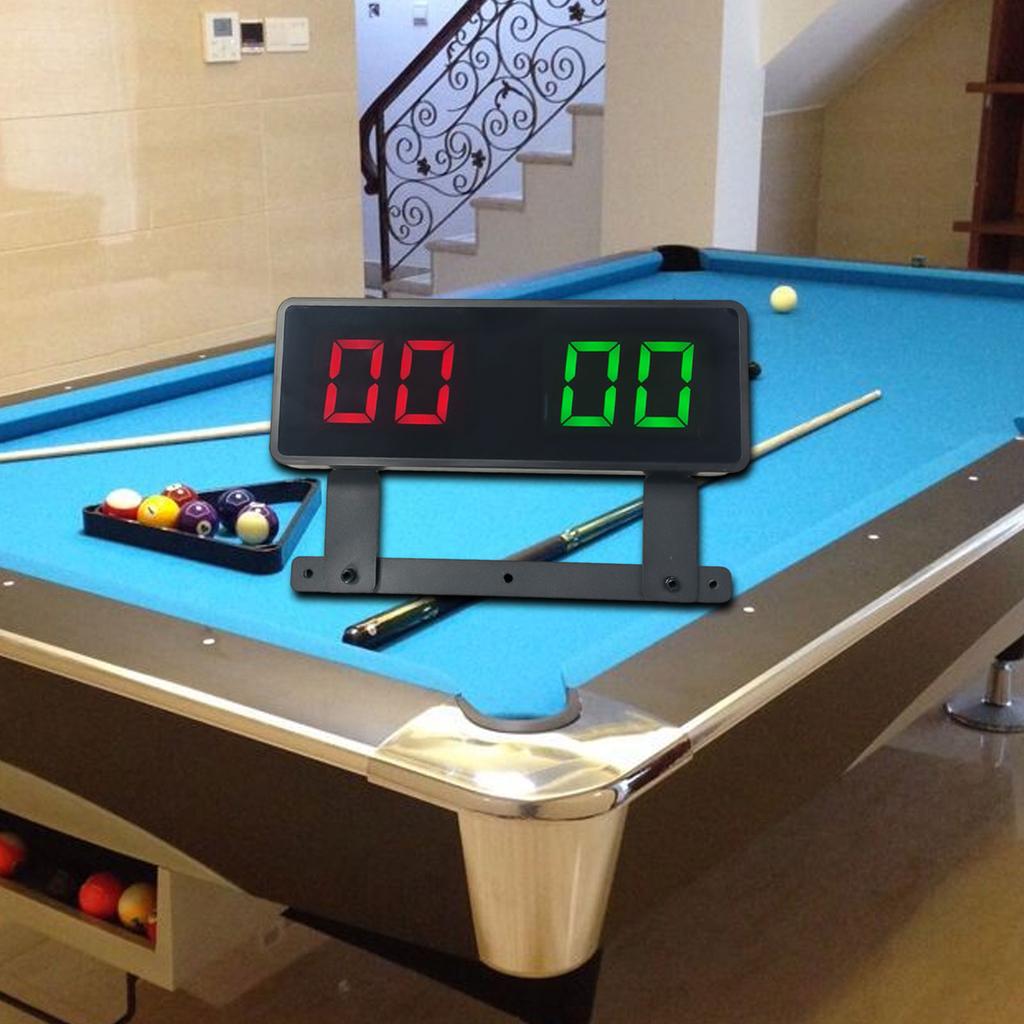 Elektronická výsledková tabule na kulečník Přenosný zapisovač skóre Profesionální Lehká Digitální výsledková tabule Snadno použitelná Pevná