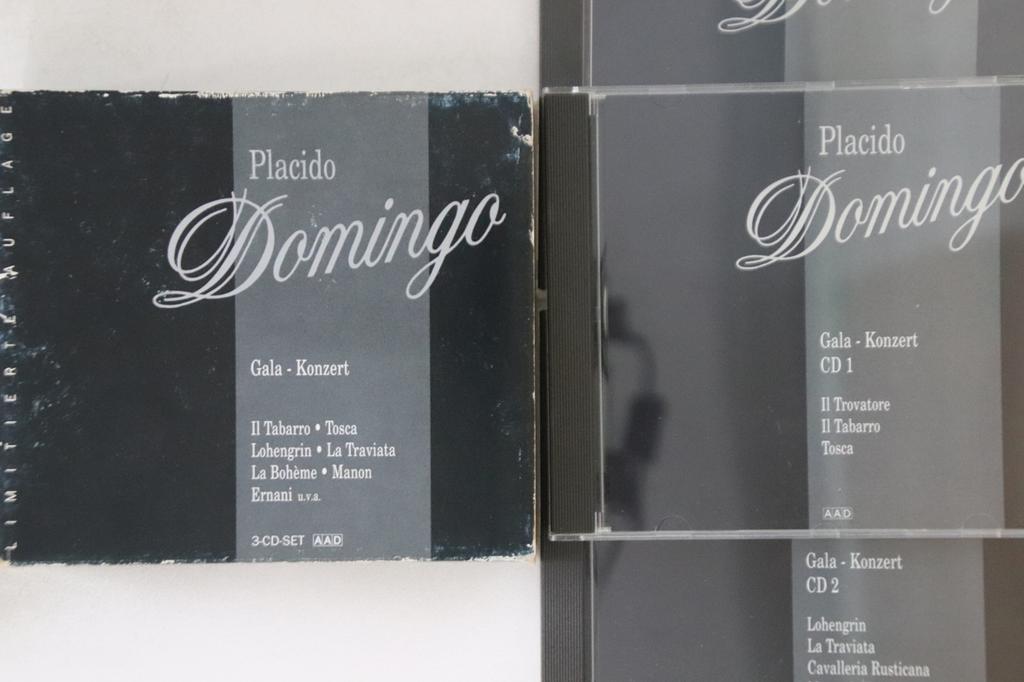 CD PLACIDO DOMINGO - Gala Konzert 920730 NOTA BLU Non Japan Classical Used