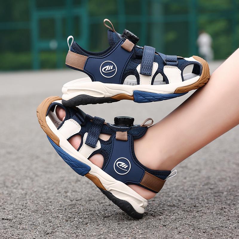 28-39 Kinder Sommer Mode Baotou Sandalen Outdoor Strandschuhe Lässige Sportschuhe