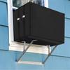 Window Air Conditioner Cover Thicken Waterproof Defenders Window Ac Unit Cover for Patio Exterior Apartment Yard Outdoor Home