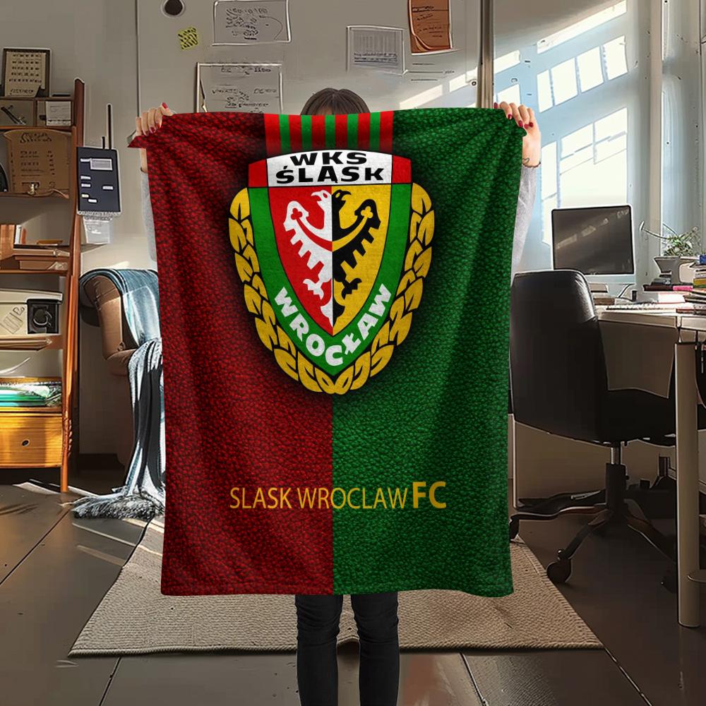 KS Cracovia Print Flanelldecke, Hohe Qualität, Bequem für alle Jahreszeiten, Heimdekoration, Wärme und Komfort