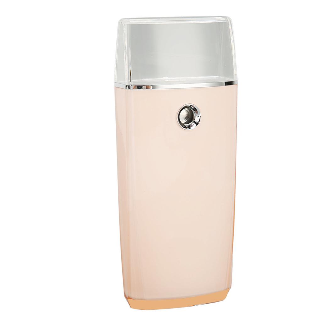 Facial Mist Sprayer Nano Moisturizing Handheld Mini 18ml Water Tank USB Beauty Mister Pink for