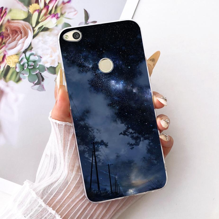 For Huawei P8 Lite 2017 Case Honor 8 Lite Luxury Flower Butterfly Painted Cover Soft Silicone Case For Huawei P9 Lite 2017 Shell