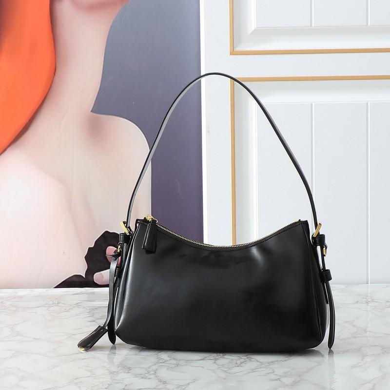 Large Capacity Tote Bag Women Leather Underarm Shoulder Handbag