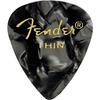 Fender [8 Color Assortment] 8-Piece Set (1 of Each Color) Teardrop Thin Guitar Picks