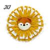 Stress Reducing Pet Toy Dog Snuffle Mat with Crinkle Paper, Interactive Feeding Squeaky Toy, Enrichment Cartoon Animal Design, Sniffing Foraging