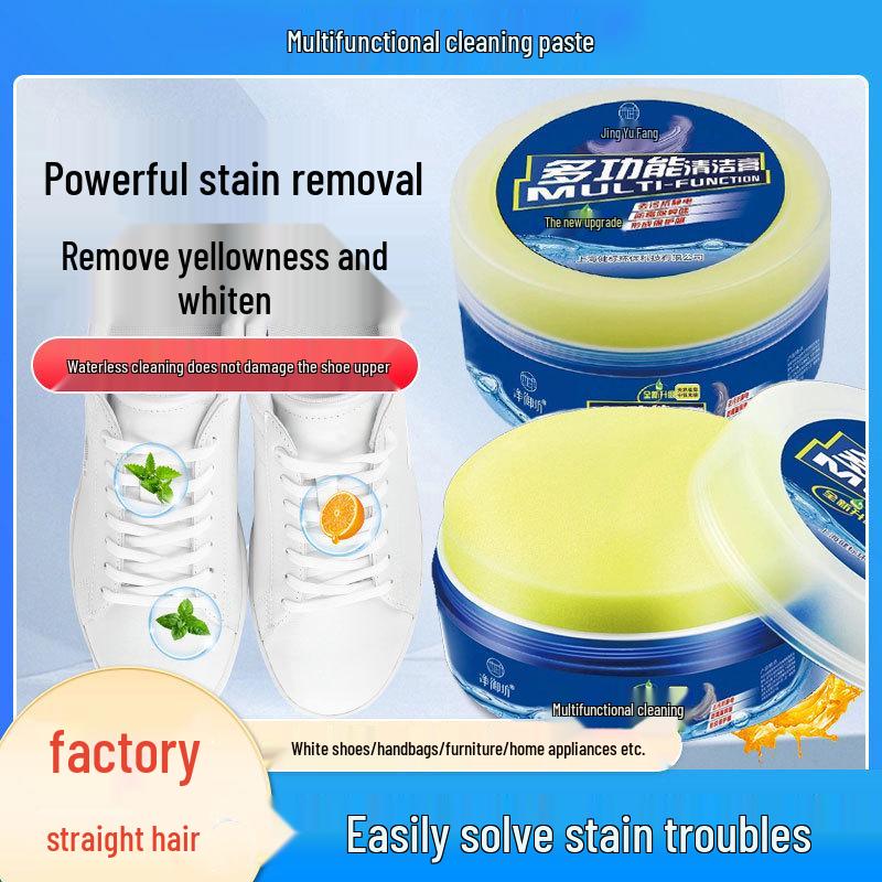 Leather Furniture & Shoe Stain Remover Cream - Multi-Purpose Cleaner for Leather Maintenance