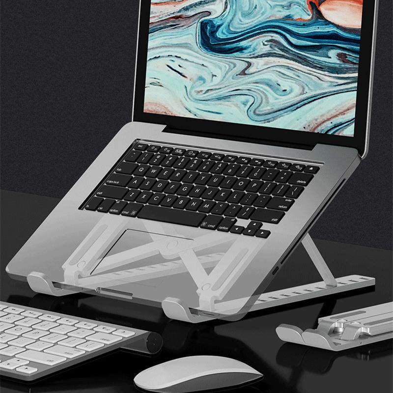 Laptop Stand MacBook Pro Notebook Stand Foldable Aluminium Alloy Tablet Stand