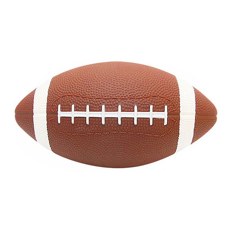 Size 3 Eco-Friendly Leather American Football for Kids - Non-Toxic, Inflatable, Wear-Resistant, Non-Slip, Ideal for Kindergarten Teaching.