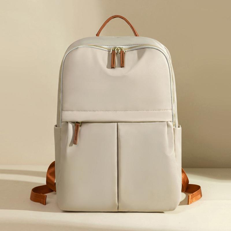 

Рюкзак CHALLEN женский простой практичный дорожная сумка компьютерный рюкзак холст большая вместительная школьная сумка small абрикосовый