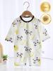 Baby Cotton Romper With Long Sleeves For Newborns Summer Safe Skinfriendly
