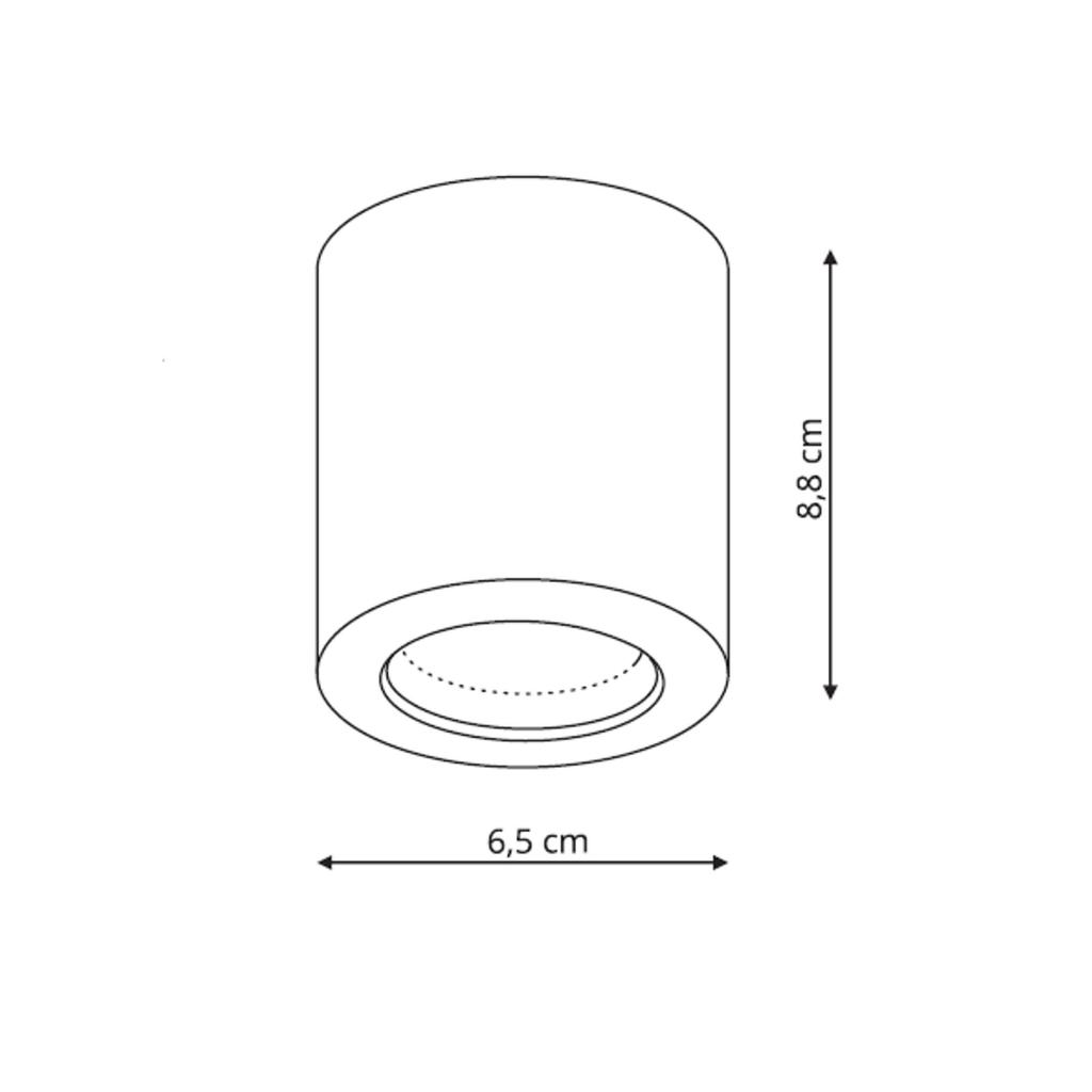 Oprawa Wpuszczana Faro Ip65 1 Gu10 Czarny Light Prestige Lp-6510/1Sm Bk