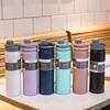 304 Stainless Steel Large Capacity Vacuum Cup Space Bottle New Year Student Outdoor Portable Satchel Sports Water Bottle