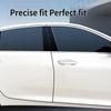 10M Ochranné lišty pro automobily Flexibilní PVC ochranná lišta pro prevenci promáčknutí a odřenin dveří Ochranné lišty proti poškrábání
