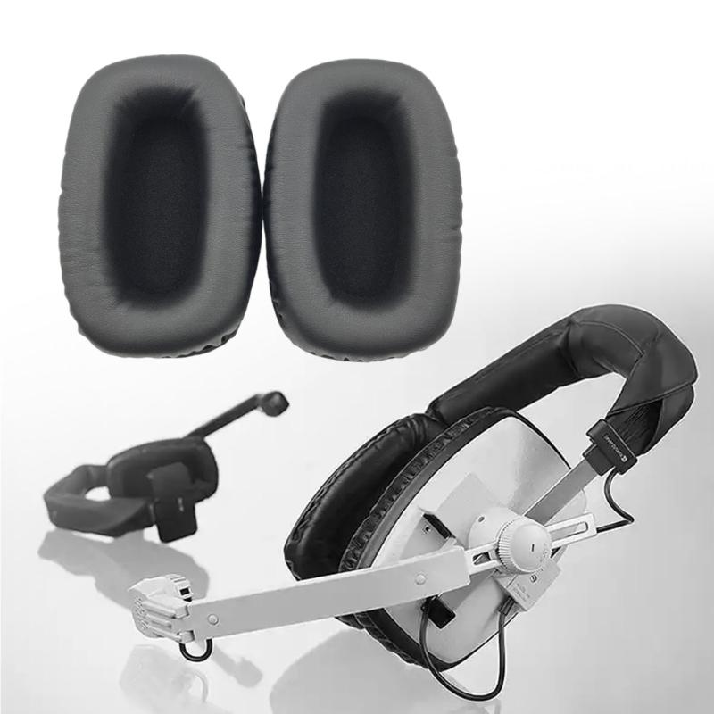 PU Leather Ear Pad With Tuning Foam For DT108 DT109 DT100 DT102 Headsets Earpads Noise Isolation Long Last Comfort