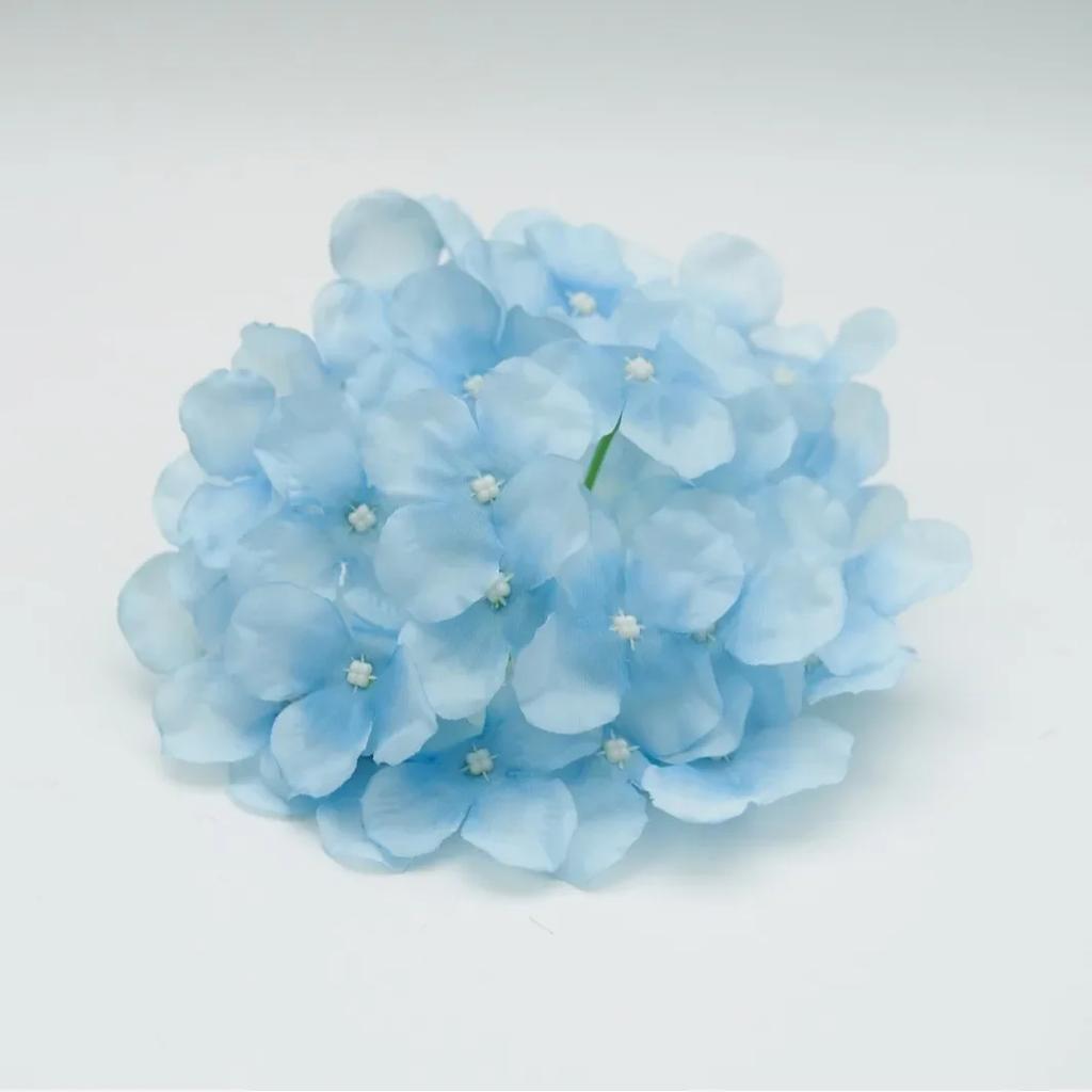 1 Pcs Artificial Hydrangea Silk DIY Artificial Flower Decoration Vase Flowers Colorful Decorative Flower Wedding Party Luxury