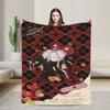 Pierrots The Freak Circus Blanket Flannel  Relax Ultra-Soft Throw Blanket for Bed Rug Piece