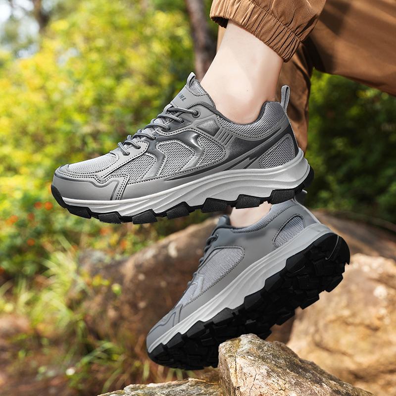 Fashion 2025 Hiking Shoes Men's Non-slip Wear-resistant Comfortable Outdoor Hiking Sports Shoes Outdoor Running Shoes Walking Sports Sho