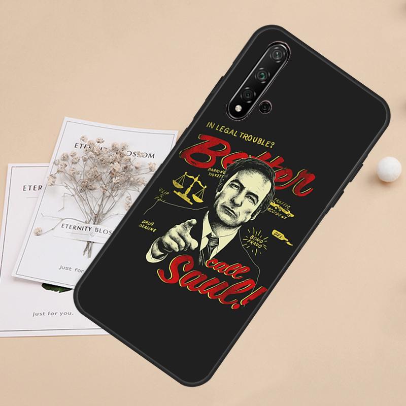 Better Call Saul For Huawei Nova 3i 7i 8i 11i Y91 Y90 Y61 Y60 Y70 Nova 10 9 SE 11 P20 P40 Lite P30 Pro Case