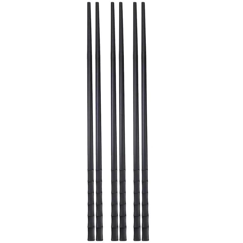 10/2pcs Chinese Chopstick Sushi Food Chop Sticks Reusable Anti Slip Alloy Korean Chopsticks Safe Tableware Set Kitchen Tool Gift