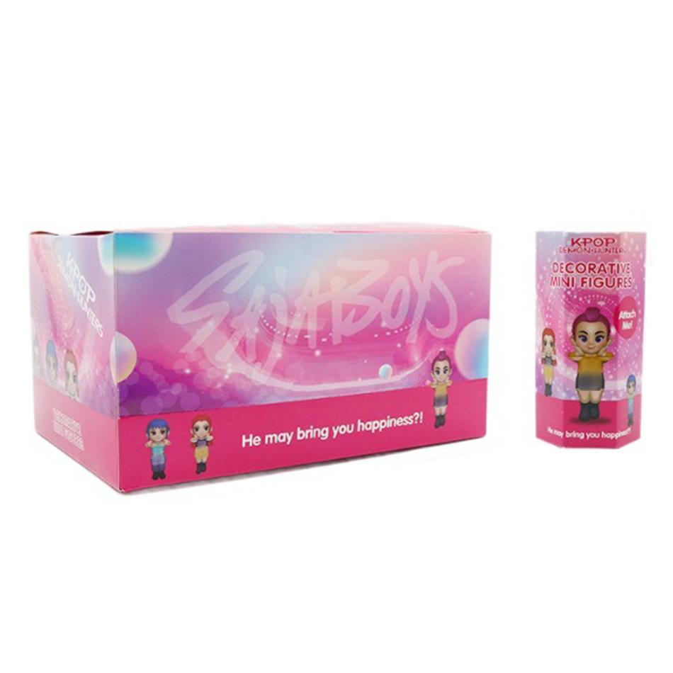 1-12pcs Kpop Demon Hunters Figure Model Toy PVC Cartoon Gaming Peripherals Desk Decoration Collection Figures Model Toy For Kids