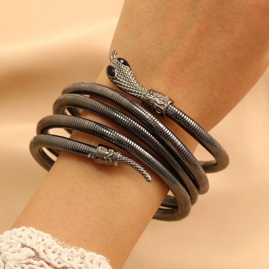 Halsketten-Zubehör Stadt der Knochen Schlangenarmband Frei verstellbar Armband Wickelarmband Schlange