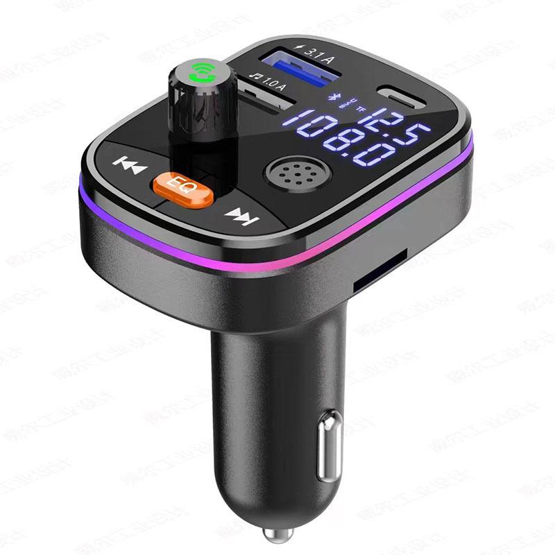 Q7 Q9 Q10 Q6 Car Bluetooth MP3 Player with Hands-Free PD Fast Charging and USB Drive Compatibility