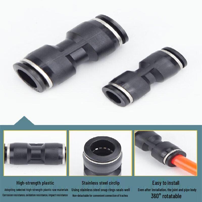 TANFU PU Pneumatic Quick Connect Air Pipe Fittings