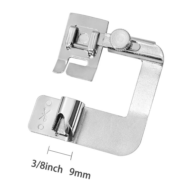 9mm /13mm /19mm /25mm Sewing Household Multi Functional Sew Accessories Machine Foot Press Foot Rolled Hem Feet
