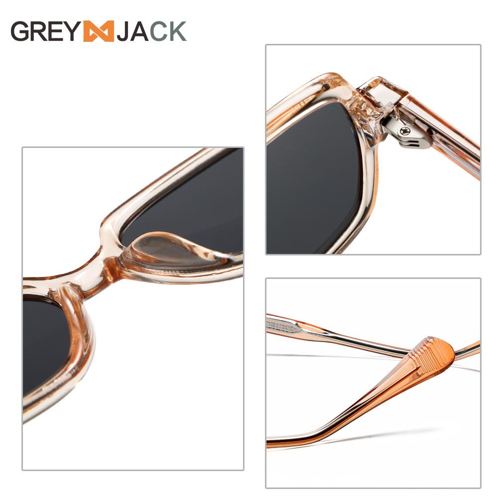 New sunglasses for women's high-end sense anti-ultraviolet polarized sunglasses large frame Internet celebrity sunglasses