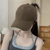 Large Head Size Snapback Hat Adjustable Soft Top Hat Letter Embroidery Baseball Cap  All Seasons