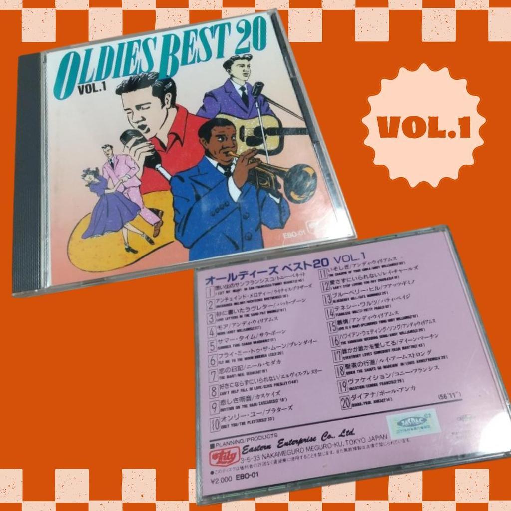 [USED] OLDIES BEST 20 ~ Oldies Best VOL.1.2.3-piece set